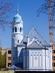 Church of St. Elizabeth (Blue Church) in Bratislava, Slovakia