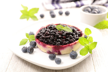 delicious blueberry tart