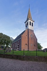 Fototapeta na wymiar Church in Goenga Friesland