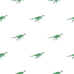 Gallimimus dinosaur pattern seamless for any design vector illustration