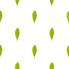 Green leaf pattern seamless for any design vector illustration