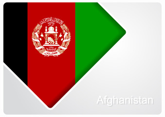 Afghanistan flag design background. Vector illustration.