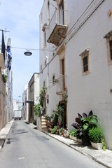 the city view in Locorotondo, Puglia, Italy