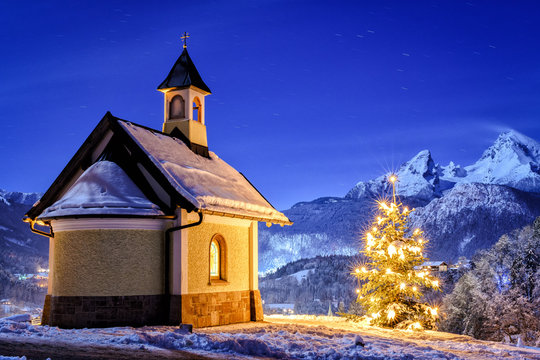 Winterstimmung am Lockstein