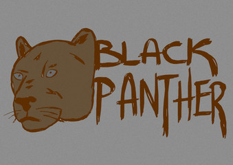 Black panther vintage