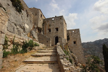 Fototapeta na wymiar Fortaleza de Klis, Croacia