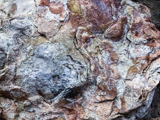 Close up of natural stone wall. Stone wall texture.