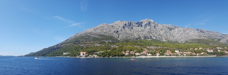 Fototapeta premium Landscape islands from center of Dalmatia, Croatia