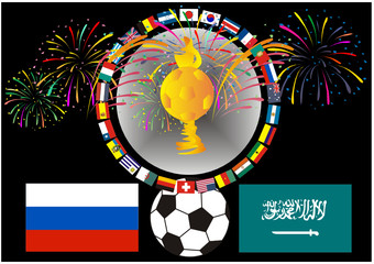 SOCCER-Fußball 2018 - Russland-Saudi Arabien