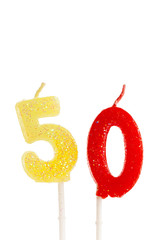 Birthday candles number