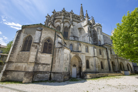Der Dom Saint Vincent in Viviers, Frankreich