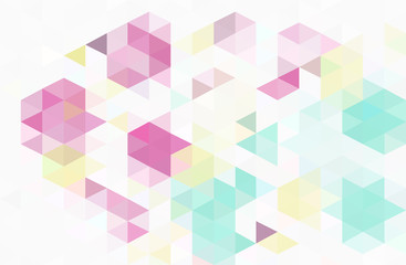 vector color block pattern polygon style abstract background