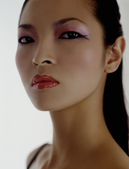Fototapeta premium Model Beauty Stylish Makeup Portrait