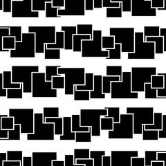square Geometric seamless pattern