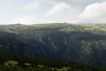 Obraz premium Where the river Elbe has its source