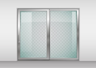 Fototapeta premium Contemporary sliding door