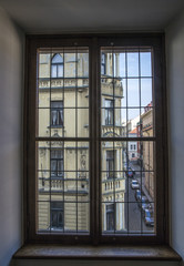 View from the window. Prague.