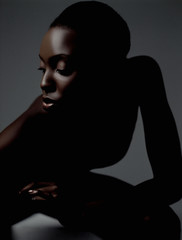 Model Beauty Stylish Makeup Portrait