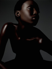 Model Beauty Stylish Makeup Portrait