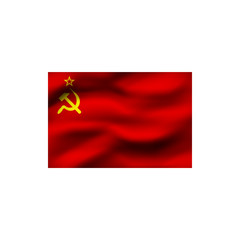 Flag of the Soviet Union.