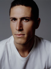 Model Strong Stylish Male Portrait