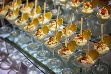 wedding food  in wedding ceremony