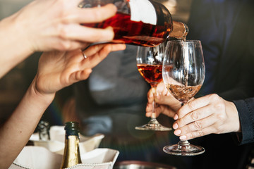 Women Friendship Party Celebration Drinks Cheers