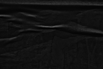 Dark black grey gray creased crumpled paper background texture surface old torn ripped posters...