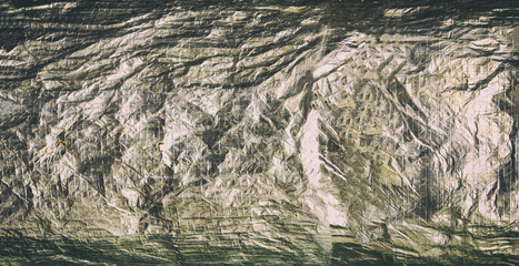 Texture of industrial foil. Background of metal