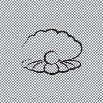 recommend clip art: Vector icon pearl