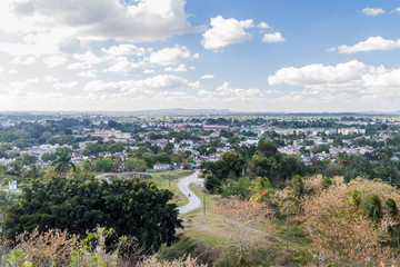 Aerial view of Santa Clara, Cuba