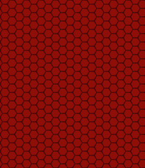 Seamless pattern with hexagons. Classic tile ornament.