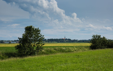 Landschaft bei Hohentengen, Landkreis Sigmaringen