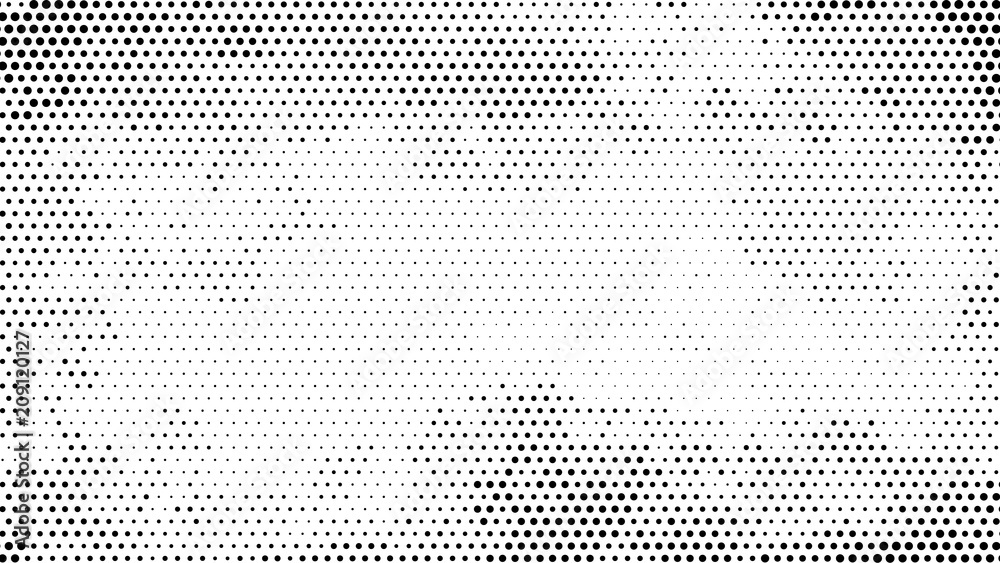 Poster halftone dotted background. halftone effect vector pattern. circle dots isolated on the white backgr