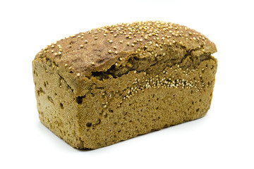 Dinkelbrot brot kastenbrot isoliert freigestellt freisteller Weißen Weißer weiß Hintergrund