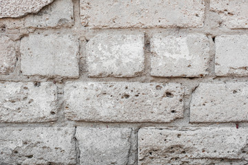 Brick texture with scratches and cracks