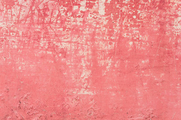 Wall fragment with scratches and cracks