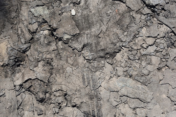 Old corroded ruberoid roofing material texture