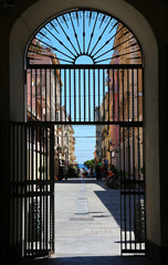 Picturesque old town San Remo - Italy