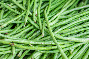 Background of Green Beans.