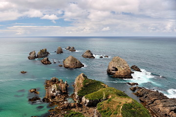 New Zealand. The coast of the Tasman Sea