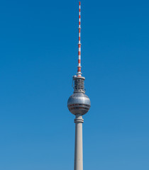 The TV tower of Berlin