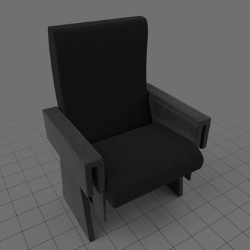 Open movie chair