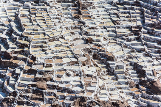 Salineras de Maras from above