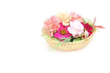 フラワーバスケット