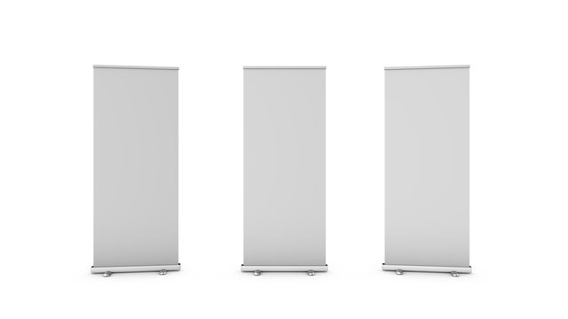  Roll-up Mock-up / Concept white