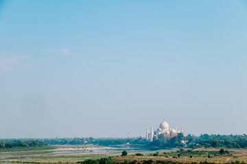 Obraz premium Taj Mahal India Historical Place