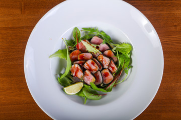 Tuna salad with lime