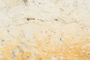 Wall fragment with scratches and cracks