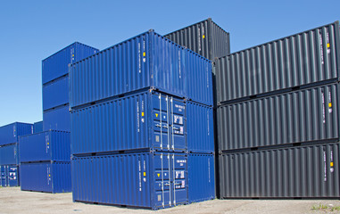Stacked Containers